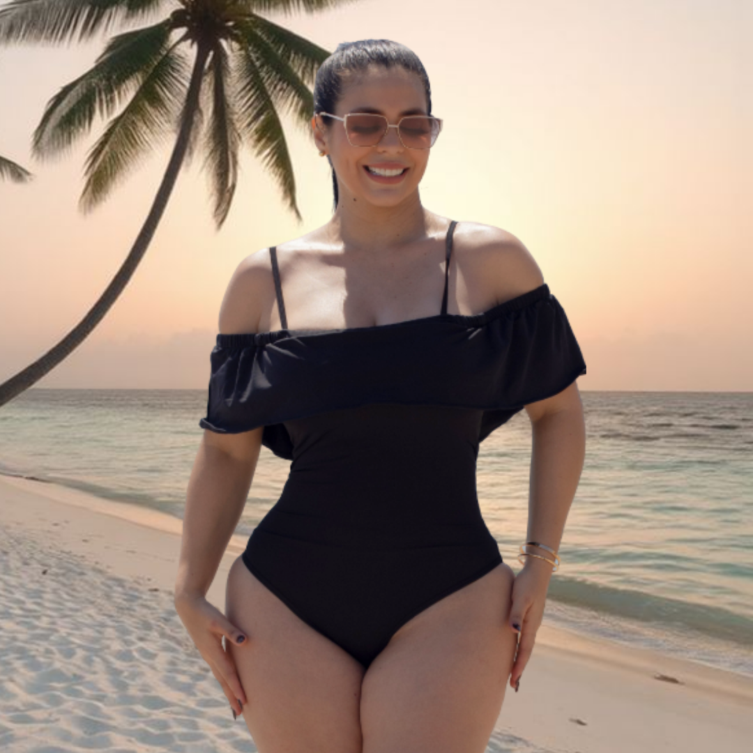 TRAJE DE BAÑO CON FAJA COLOMBIANO - RBT4500 | STOCK VENEZUELA |