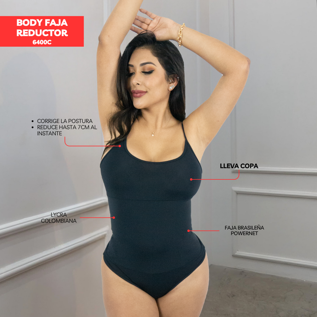 BODY FAJA REDUCTOR COLOMBIANO - BASIC 6400 |STOCK VENEZUELA |